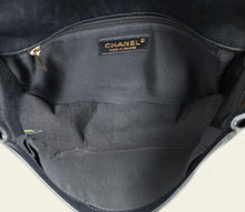 Chanel Black Braided Le Boy Reverso Flap Large Bag