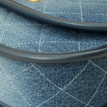 Chanel Blue CC Denim Messenger Bag