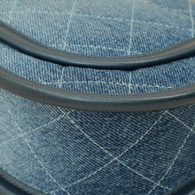 Chanel Blue CC Denim Messenger Bag