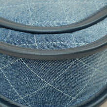 Chanel Blue CC Denim Messenger Bag