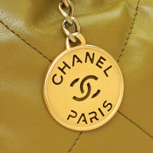Chanel Olive Shiny 22 Mini Bag