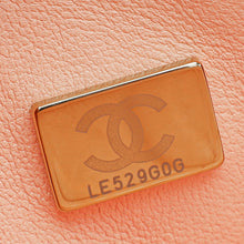 Chanel Salmon Pink CC Classic Double Flap Medium Bag