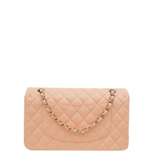 Chanel Salmon Pink CC Classic Double Flap Medium Bag