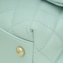 Chanel Light Blue Coco Handle Small Bag