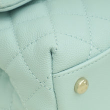 Chanel Light Blue Coco Handle Small Bag