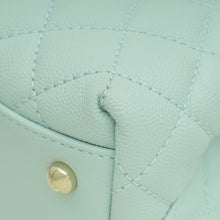 Chanel Light Blue Coco Handle Small Bag