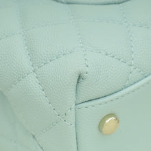 Chanel Light Blue Coco Handle Small Bag