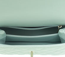 Chanel Light Blue Coco Handle Small Bag
