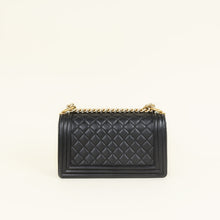 Chanel Black Le Boy Quilted Medium Flap Bag