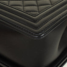 Chanel Black Le Boy Quilted Medium Flap Bag