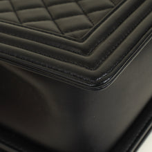Chanel Black Le Boy Quilted Medium Flap Bag