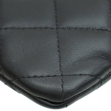 Chanel Black CC Quilted Zip Pouch
