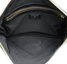 Chanel Black CC Quilted Zip Pouch