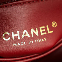 Chanel Burgundy Mini Coco Handle Bag