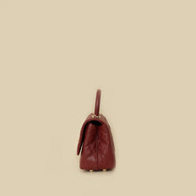 Chanel Burgundy Mini Coco Handle Bag