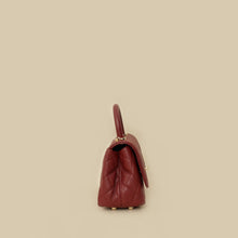 Chanel Burgundy Mini Coco Handle Bag