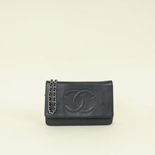 Chanel Black CC Timeless Wallet On Chain