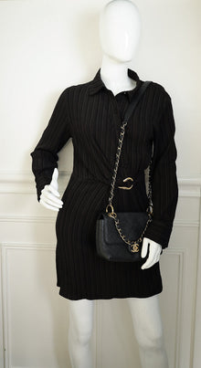 Chanel Black CC City Walk Flap Small Bag