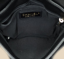Chanel Black CC Double Pocket Flap Crossbody Bag