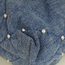 Chanel Blue CC 22 Denim Embellished Mini Bag