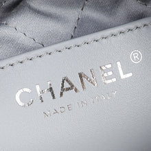 Chanel Grey CC 22 Mini Shiny Bag