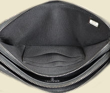 Chanel Bicolor Python Double Zip Wallet on Chain