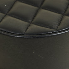 Chanel Black CC Chain Around Round Clutch Bag