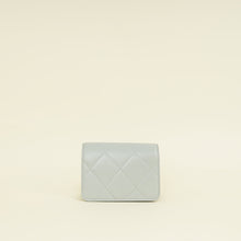 Chanel Light Grey CC Crystal Strass Bag With Chain