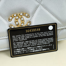 Chanel Silver CC 19 Wallet On Chain