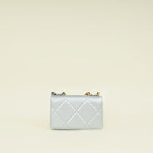 Chanel Silver CC 19 Wallet On Chain