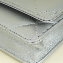Chanel Silver CC 19 Wallet On Chain