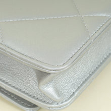 Chanel Silver CC 19 Wallet On Chain