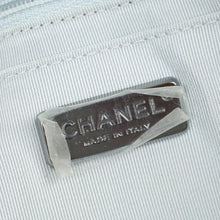 Chanel Silver CC Perforated Paris-Dubai Medal Single Flap Bag