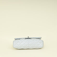 Chanel Silver CC Perforated Paris-Dubai Medal Single Flap Bag