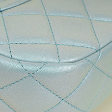 Chanel Pearl Light Blue CC Top Handle Small Flap Chain Bag