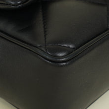 Chanel Black CC Top Handle Large Quilted Flap Bag