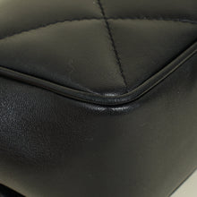 Chanel Black CC Top Handle Large Quilted Flap Bag