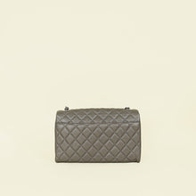 Chanel Etoupe Grey CC City Rock Flap Large Bag