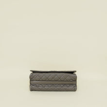 Chanel Etoupe Grey CC City Rock Flap Large Bag