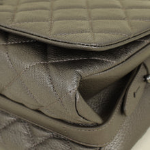 Chanel Etoupe Grey CC City Rock Flap Large Bag