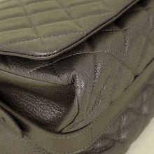 Chanel Etoupe Grey CC City Rock Flap Large Bag