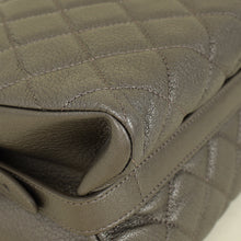 Chanel Etoupe Grey CC City Rock Flap Large Bag