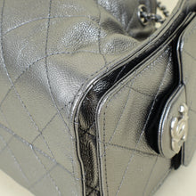 Chanel Metallic Dark Silver 25 Mini Bag