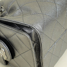 Chanel Metallic Dark Silver 25 Mini Bag