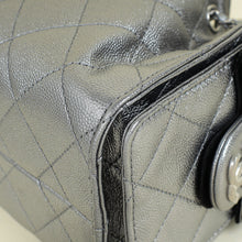 Chanel Metallic Dark Silver 25 Mini Bag