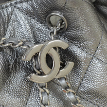 Chanel Metallic Dark Silver 25 Mini Bag