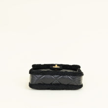 Chanel Black Furry Coco Flap Bag