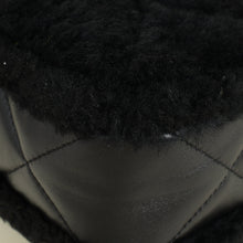 Chanel Black Furry Coco Flap Bag