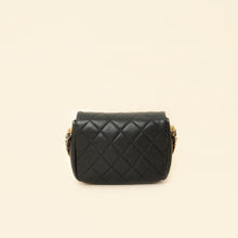 Chanel Black CC Medallion Mini Flap Bag