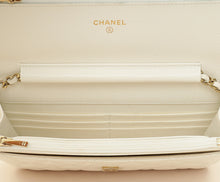 Chanel White Classic Wallet on Chain
